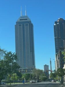 The Salesforce Tower in Downtown Indianapolis